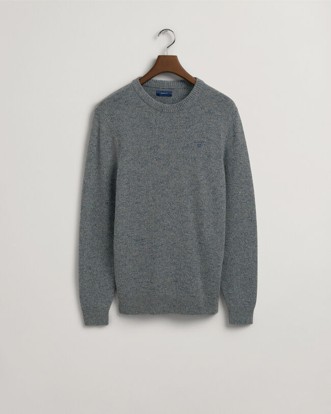 Neps Melange Crew Neck Sweater