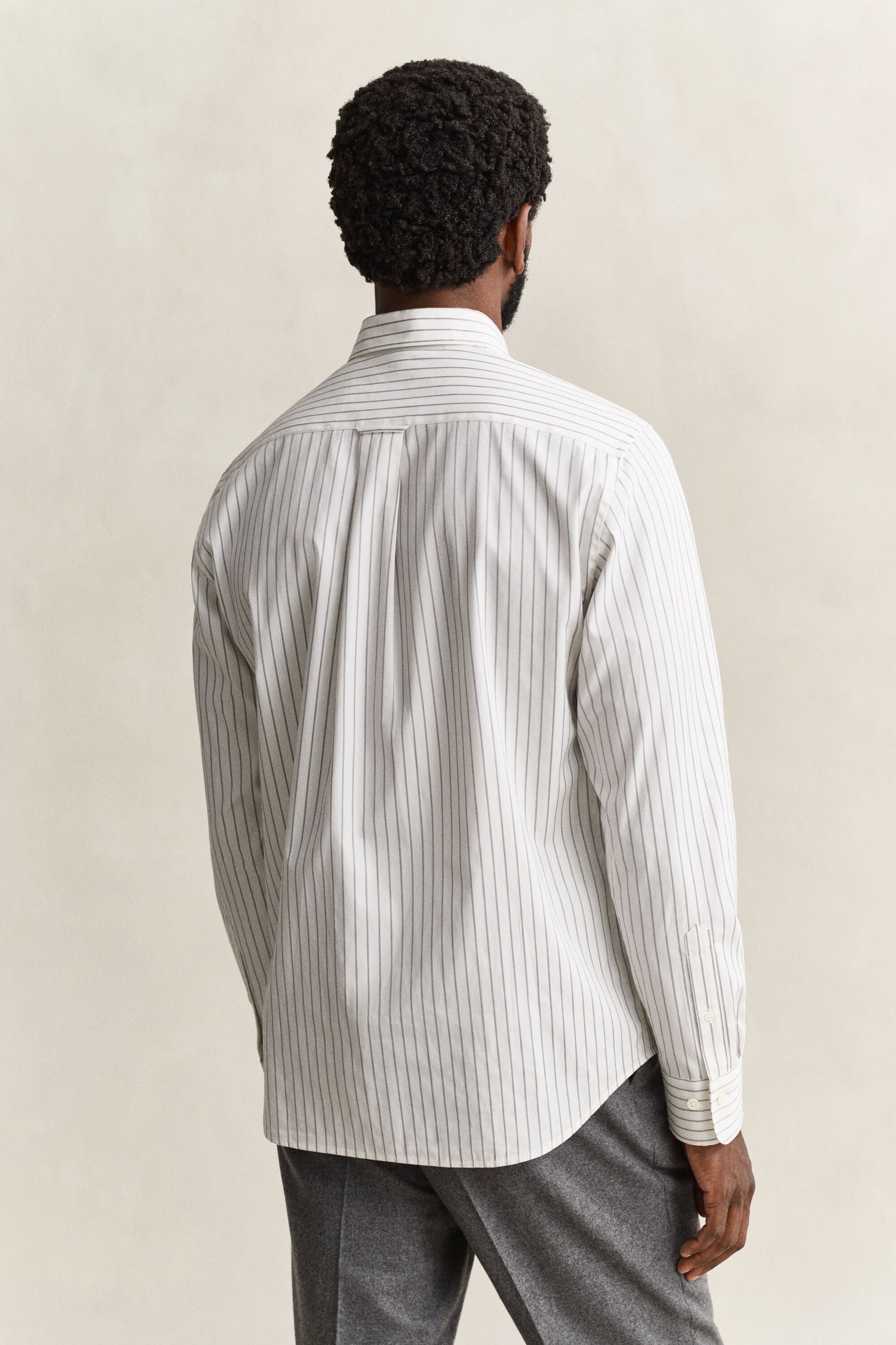Pinstriped Dobby Shirt