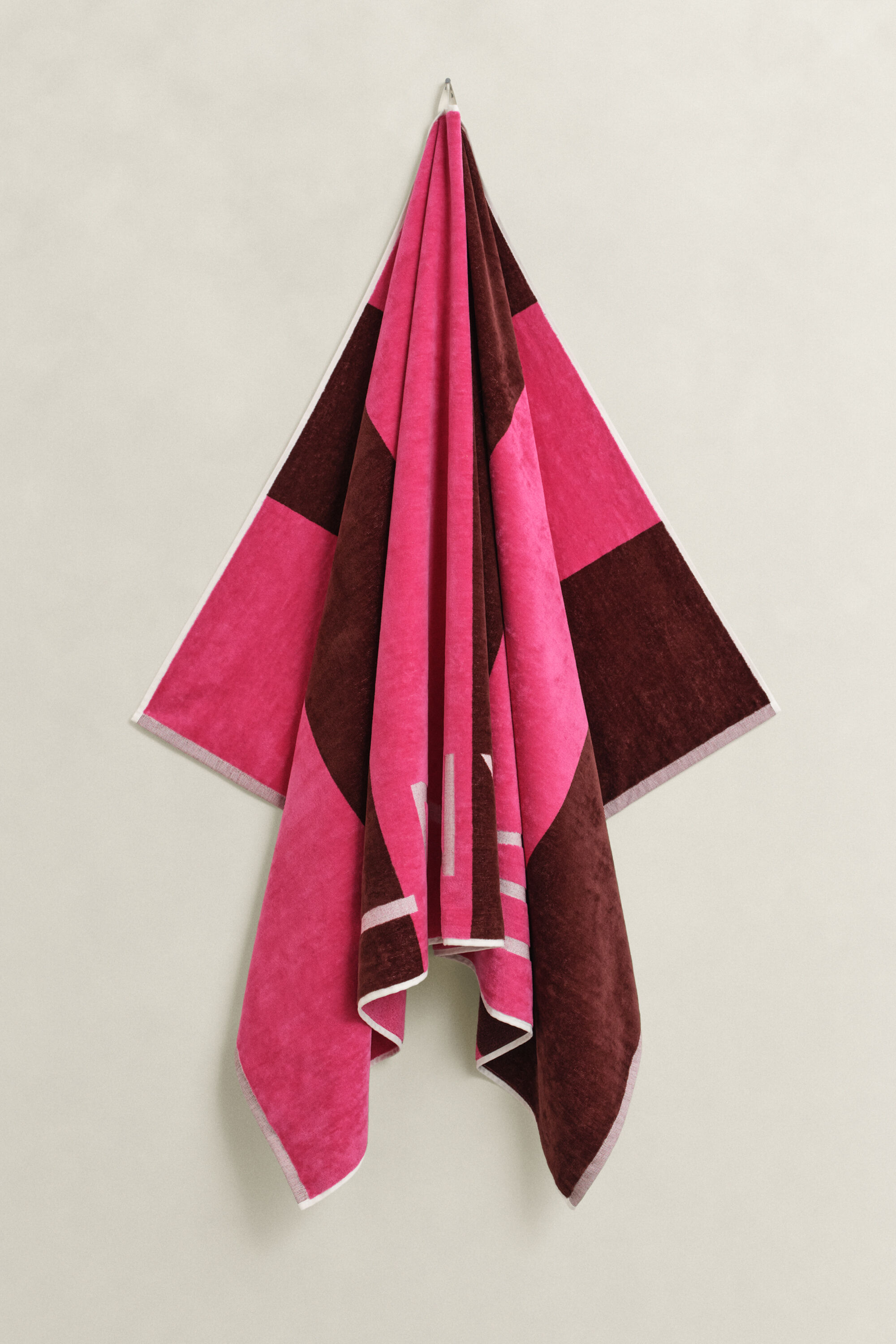 Block Striped Beach Towel