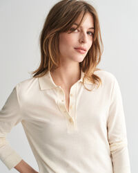 Seamless Long Sleeve Polo Shirt