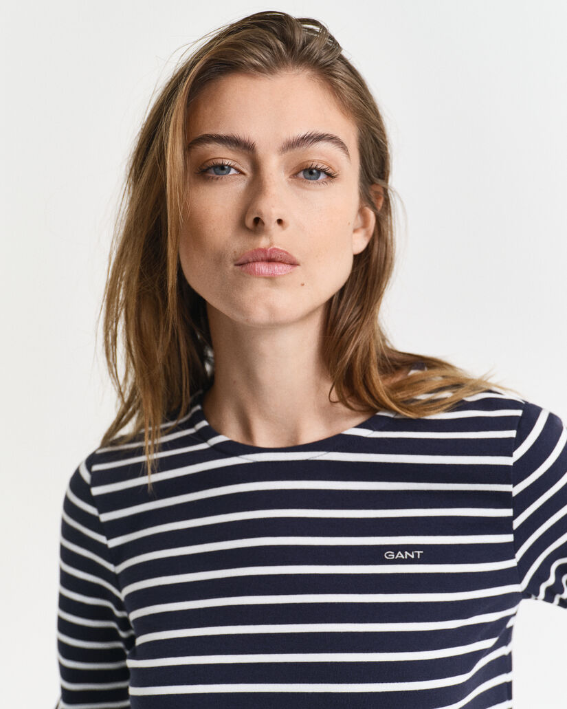 Breton 3/4 Length Sleeve T-Shirt