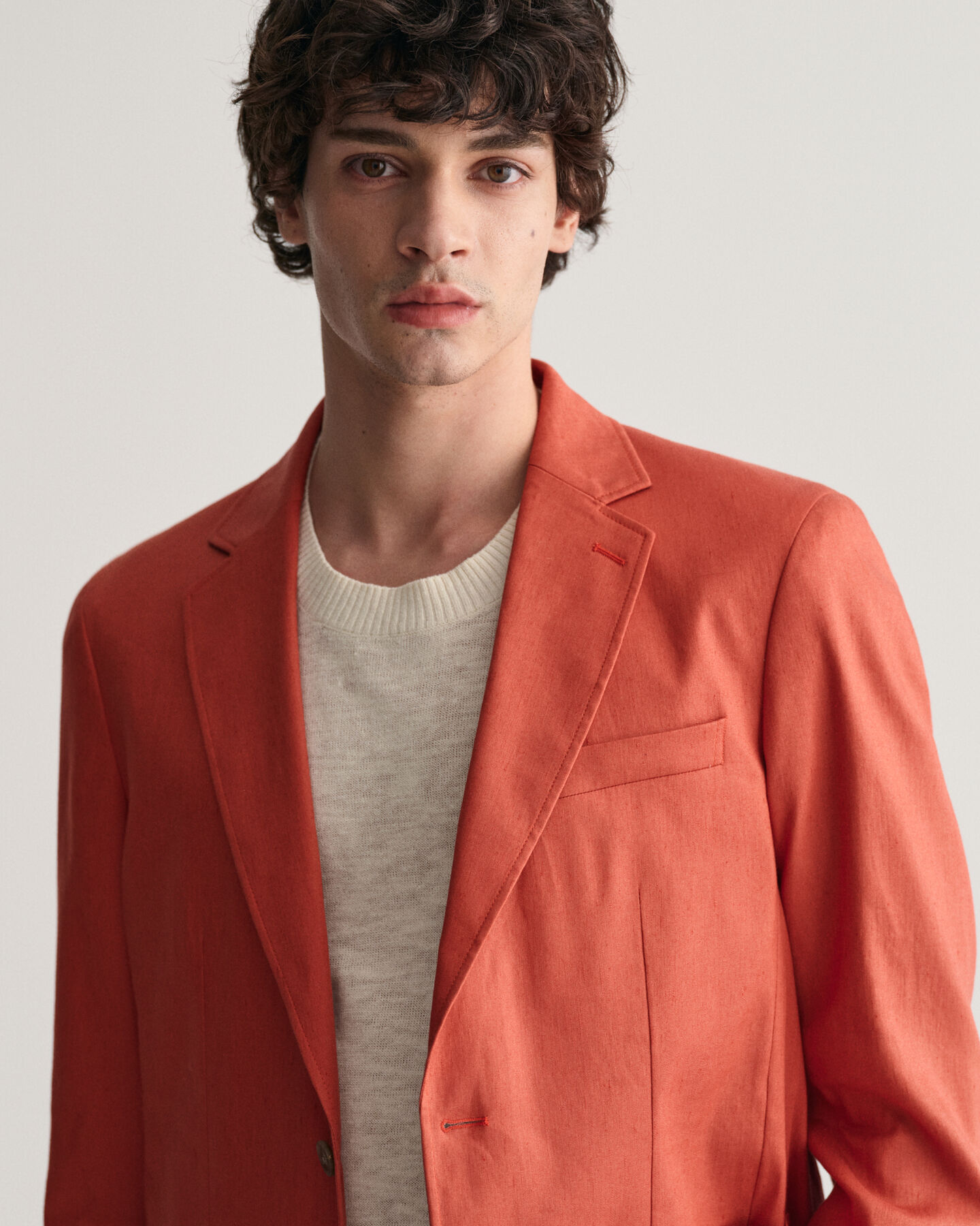 Cotton Linen Suit Blazer