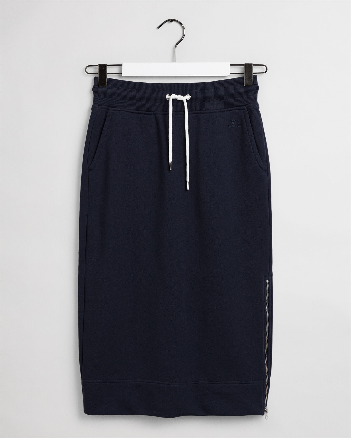 Zip Jersey Sweat Skirt