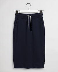 Zip Jersey Sweat Skirt