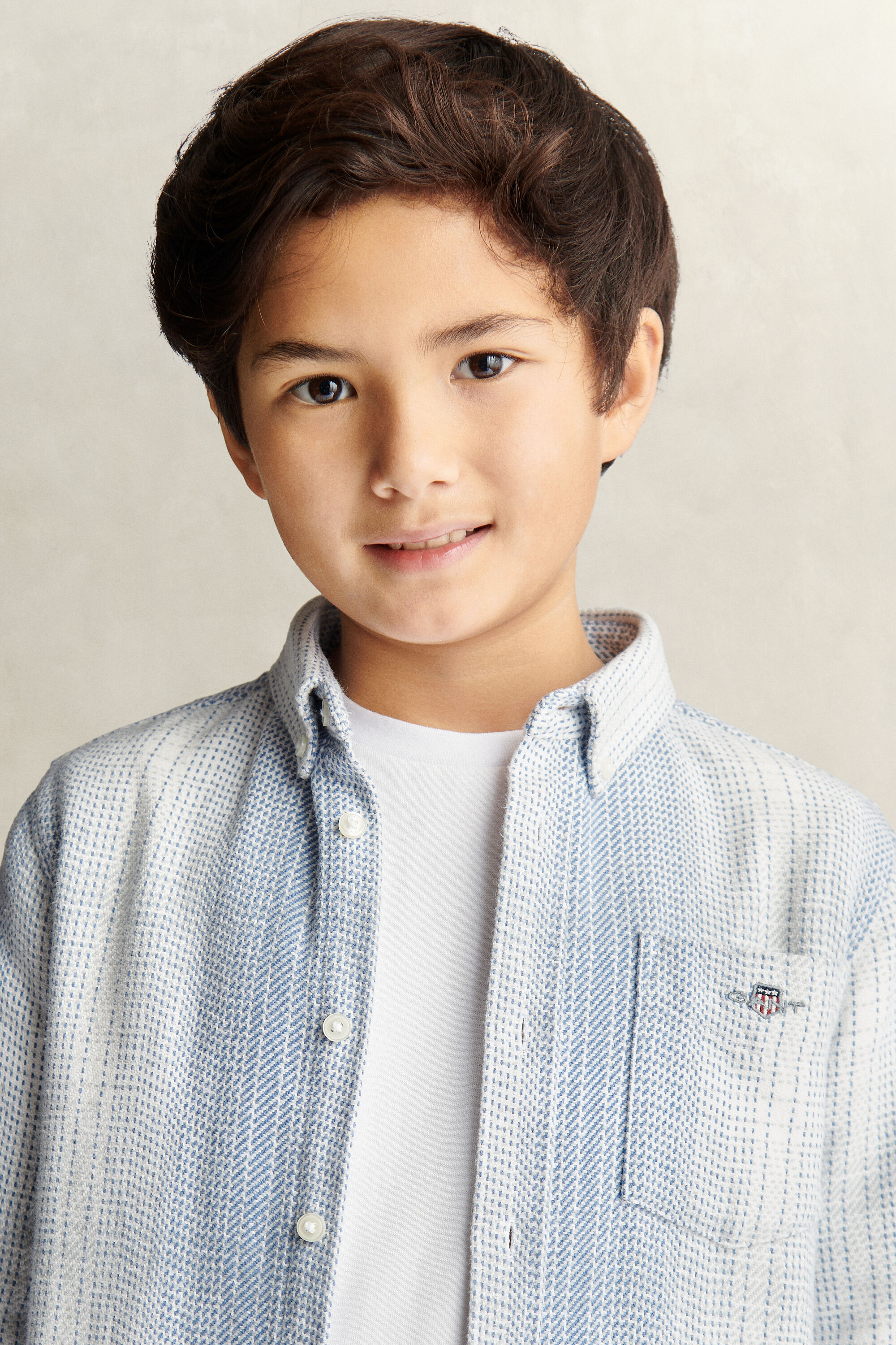 Teen Boys Checked Overshirt