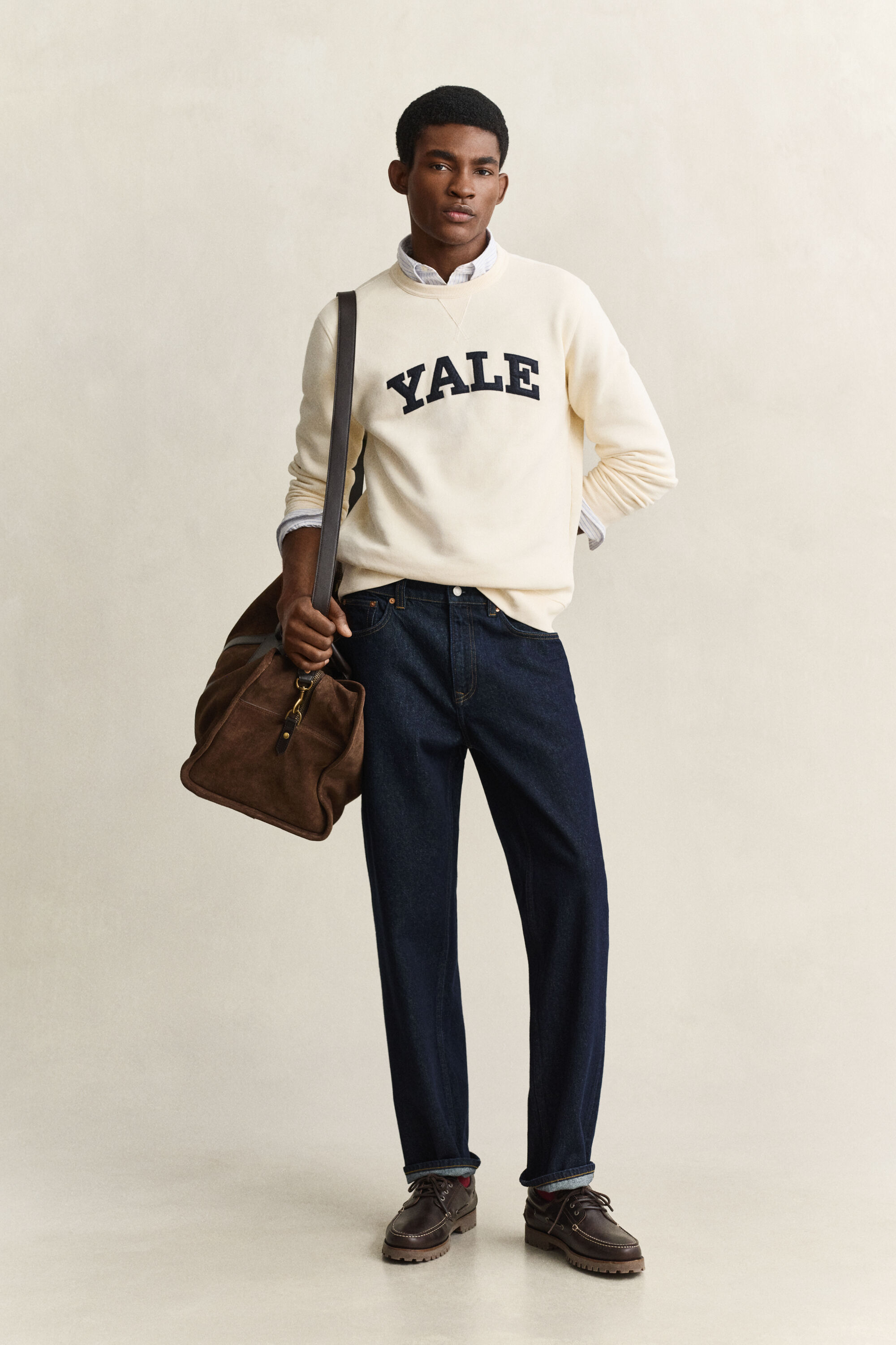 Gant x Yale Crew Neck Sweatshirt
