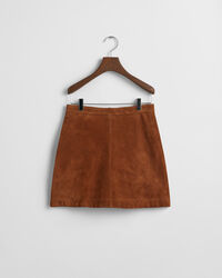Suede Leather Skirt