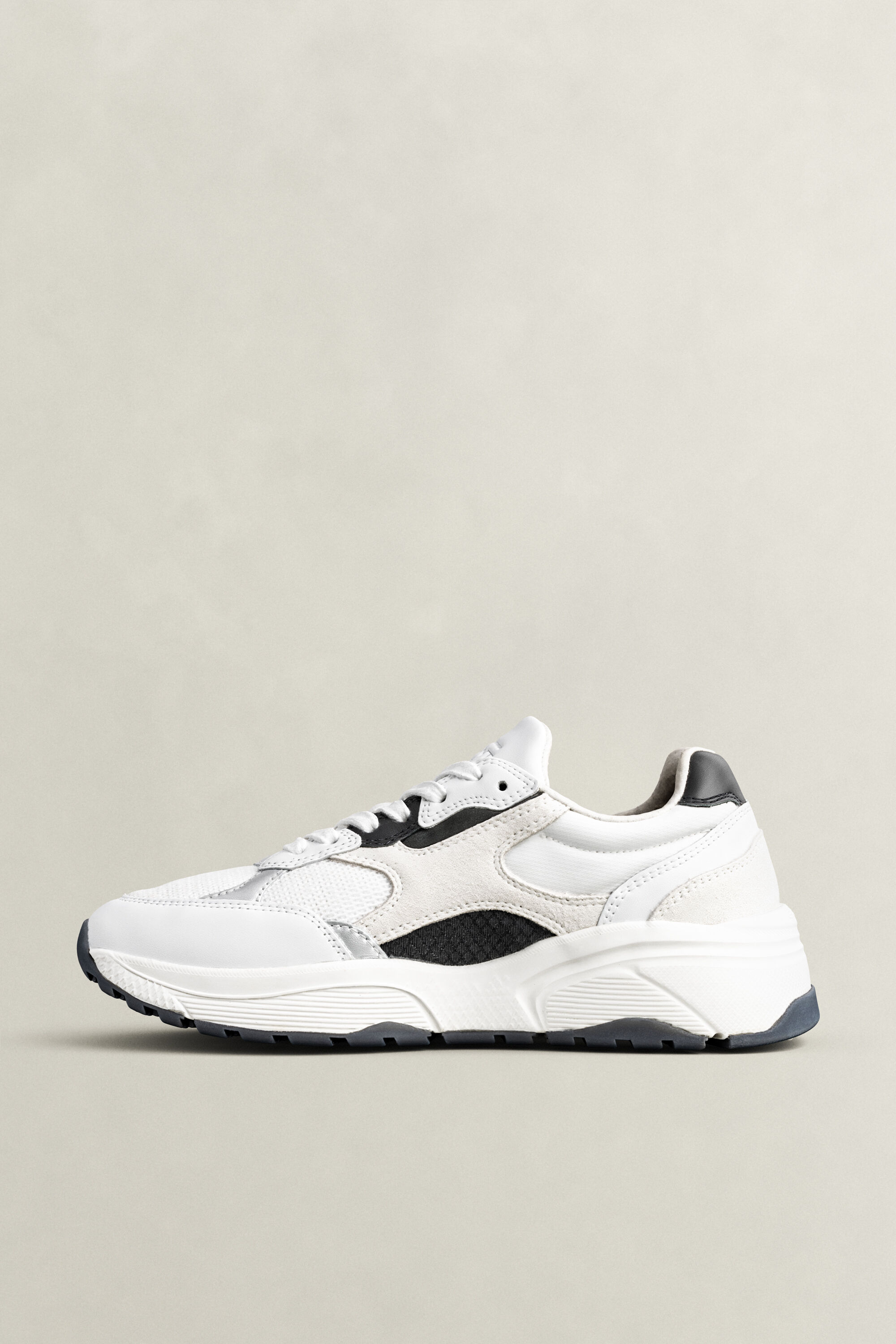 Newile Leather Nylon Sneakers