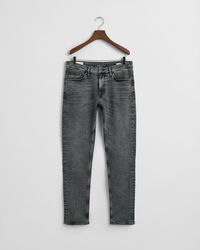 Regular Fit Black Wash Jeans