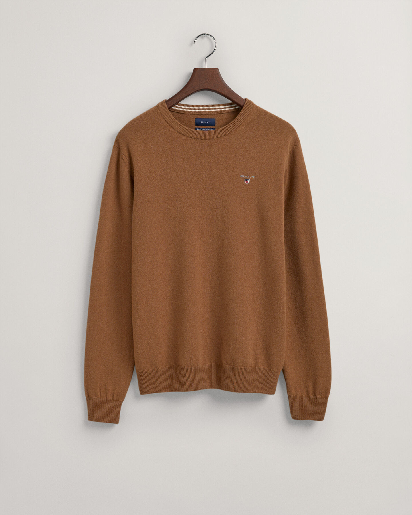 Super Fine Lambswool Crew Neck Sweater