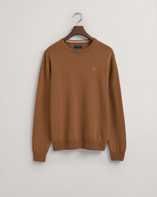 Super Fine Lambswool Crew Neck Sweater