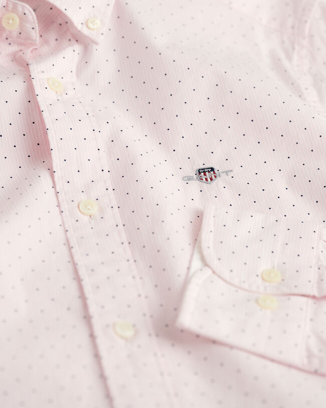 Slim Fit Banker Dot Shirt
