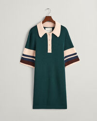 Polo Knit Mini Dress