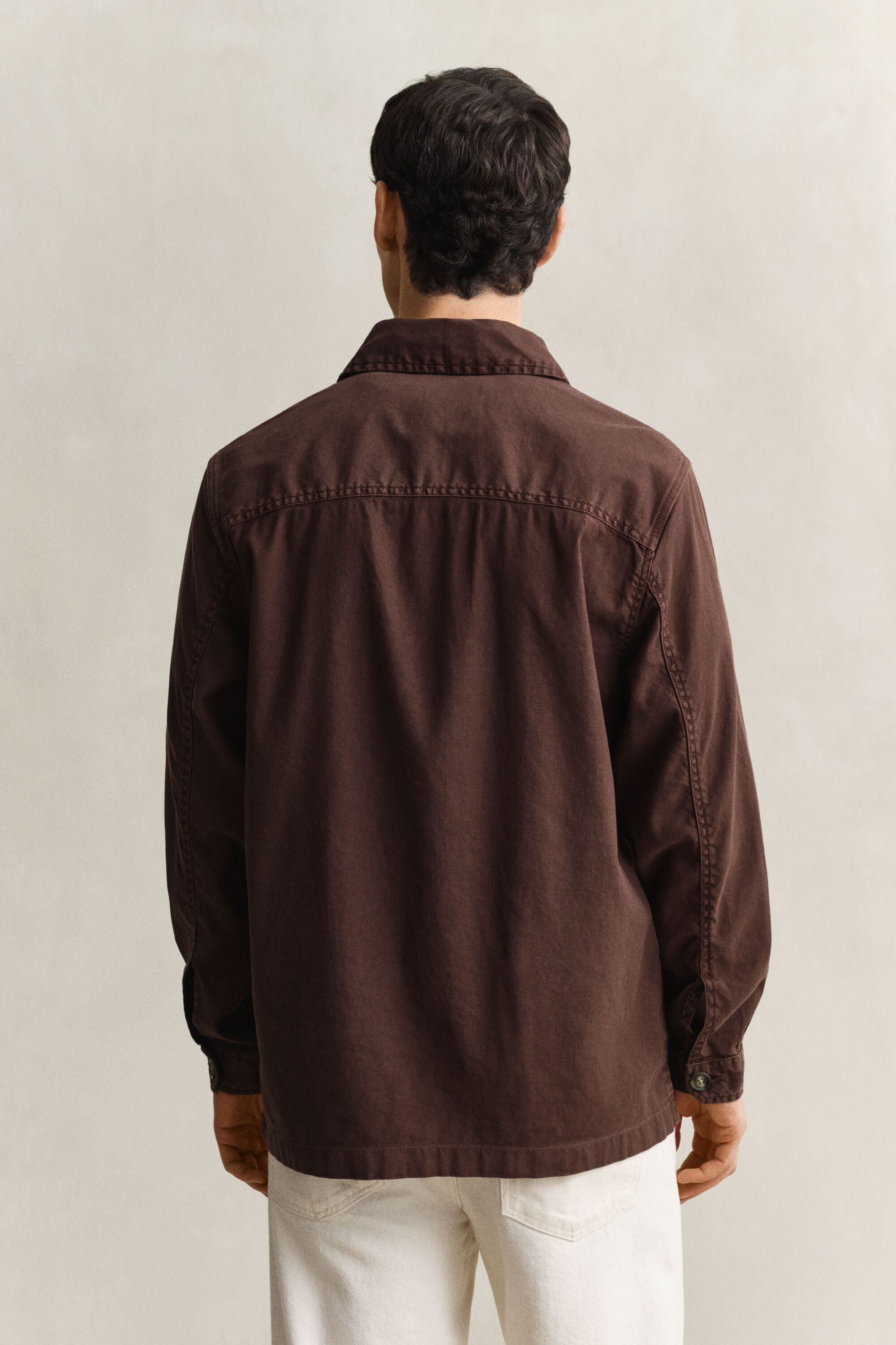 Linen Blend Overshirt