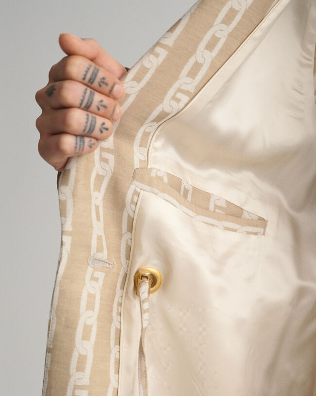 Chain Jacquard Waistcoat