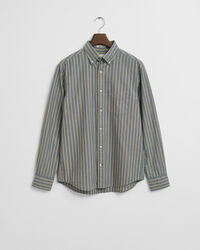 Regular Fit Striped Archive Poplin Shirt