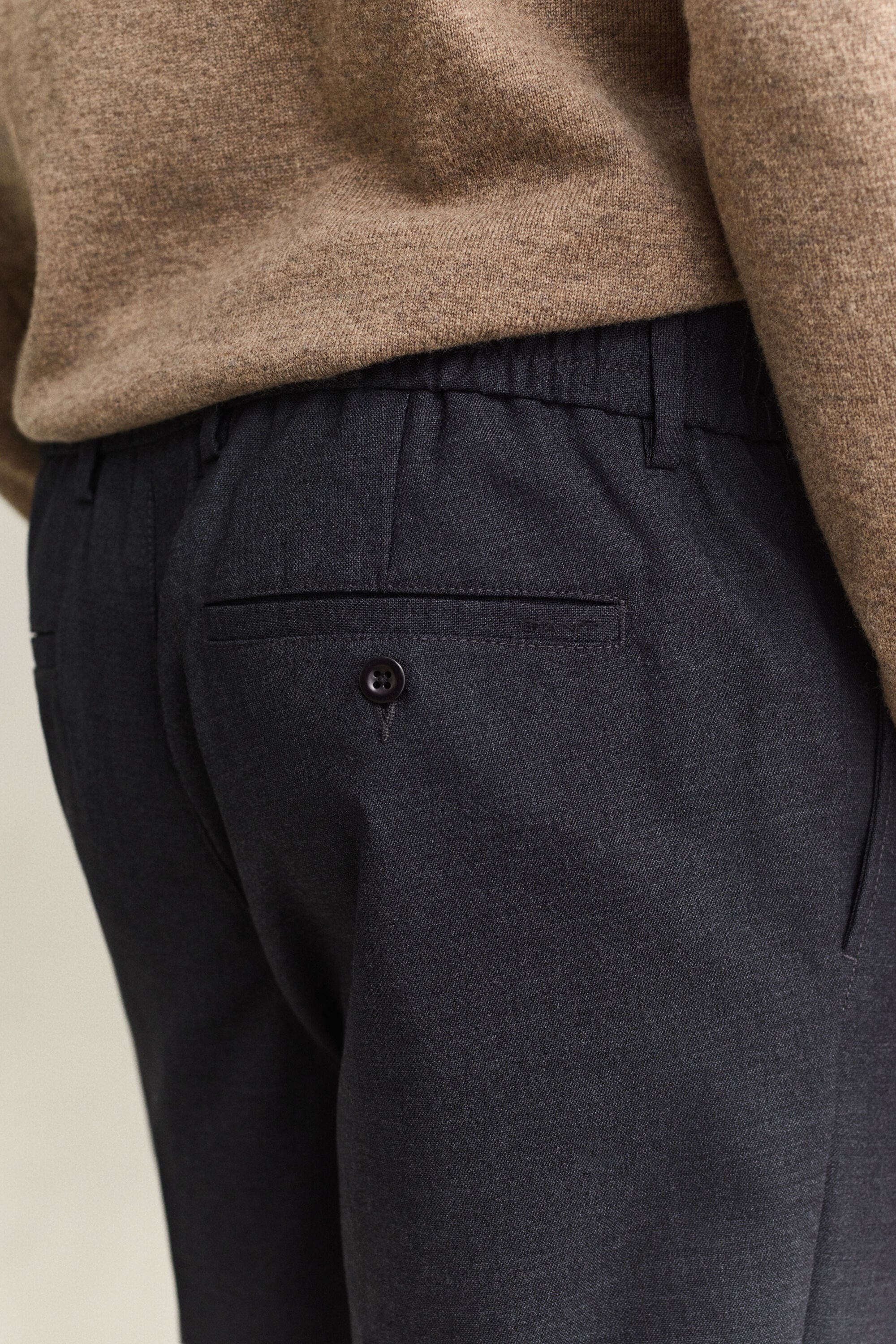Tapered Wool Pants
