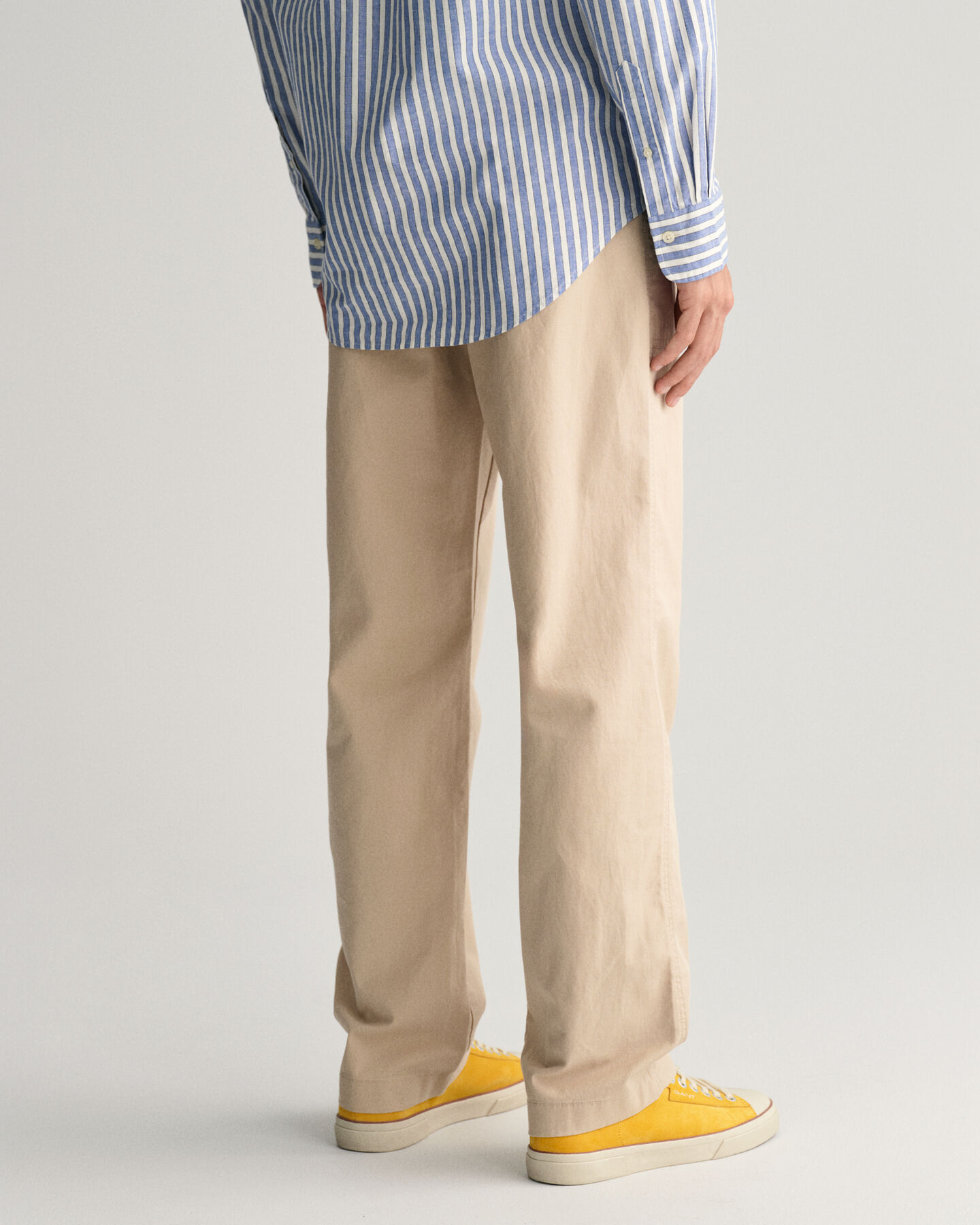 Regular Fit Cotton Linen Chinos