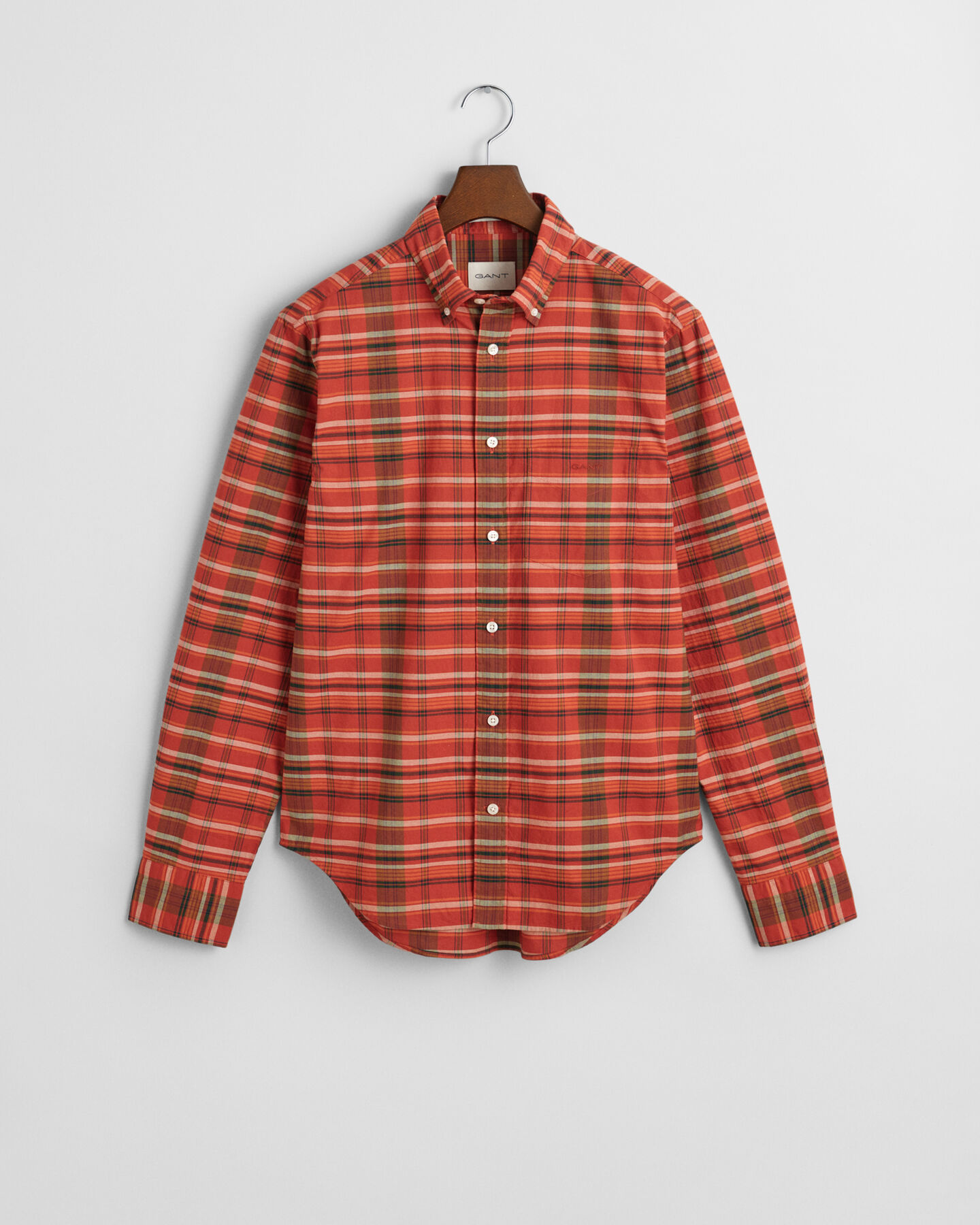 Regular Fit Checked Archive Poplin Shirt
