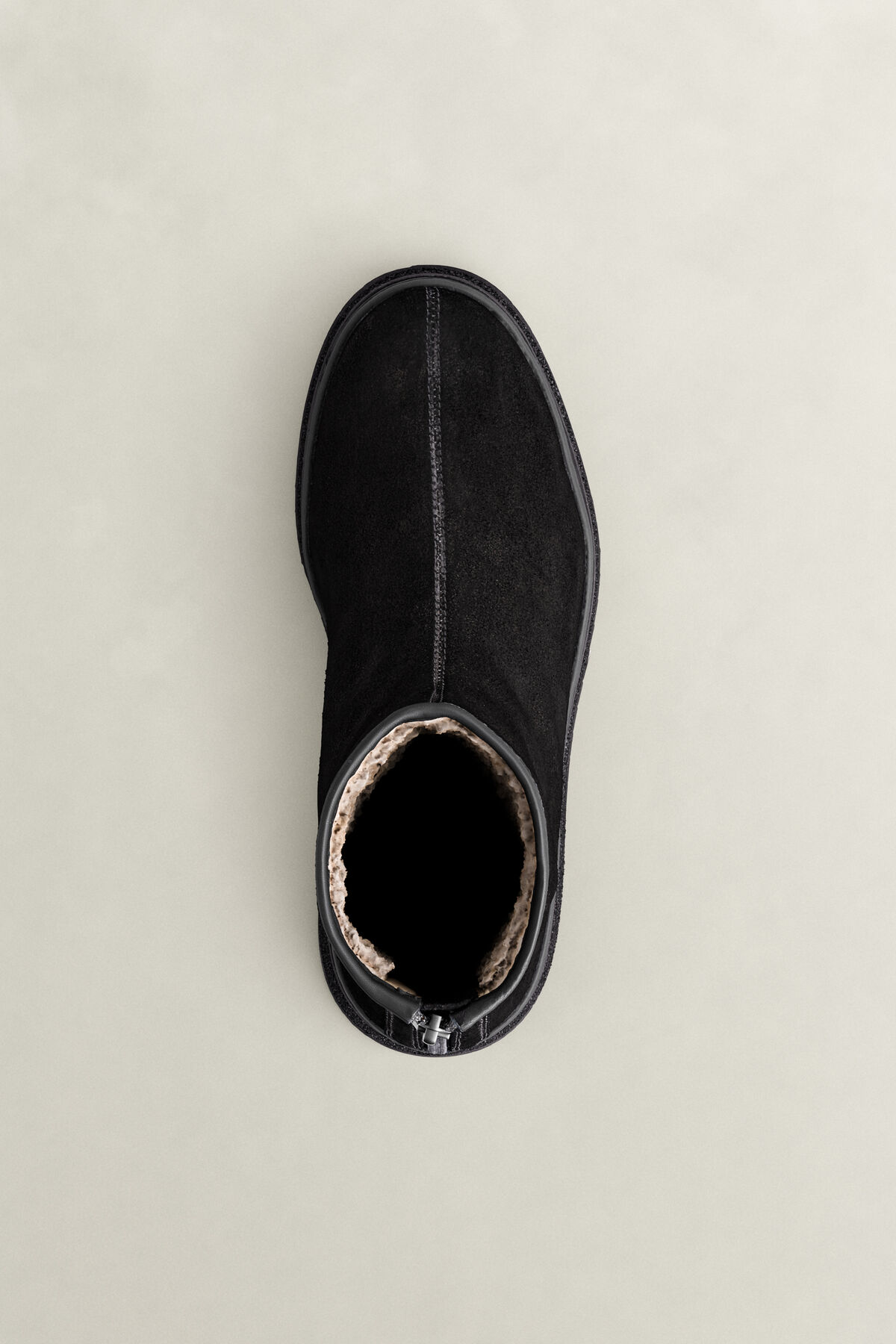 Blistown Suede Chelsea Boots — BLACK