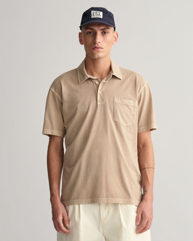 Sunfaded Jersey Polo Shirt