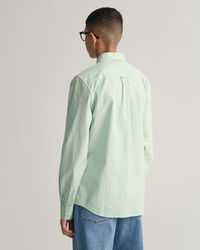 Teen Boys Striped Oxford Shirt