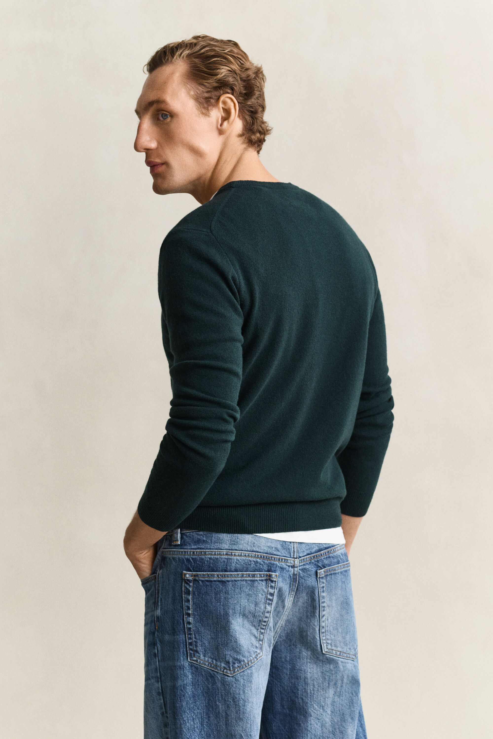 Lambswool Crew Neck Sweater