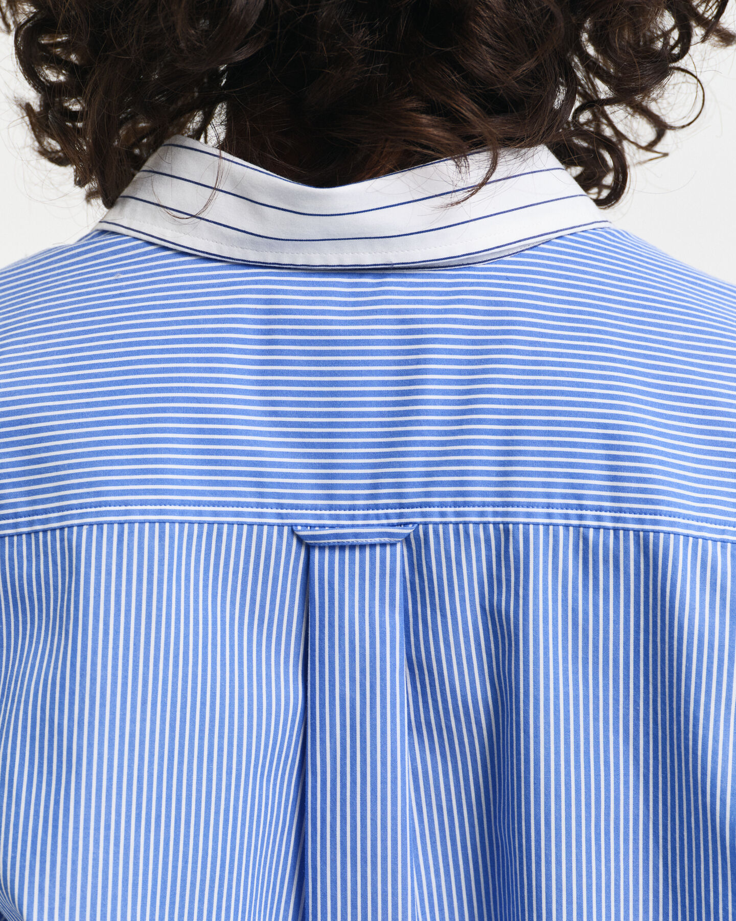 Relaxed Fit Mixed Stripe Poplin Shirt