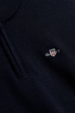 Teen Boys Shield Half-Zip Sweater — EVENING BLUE 1