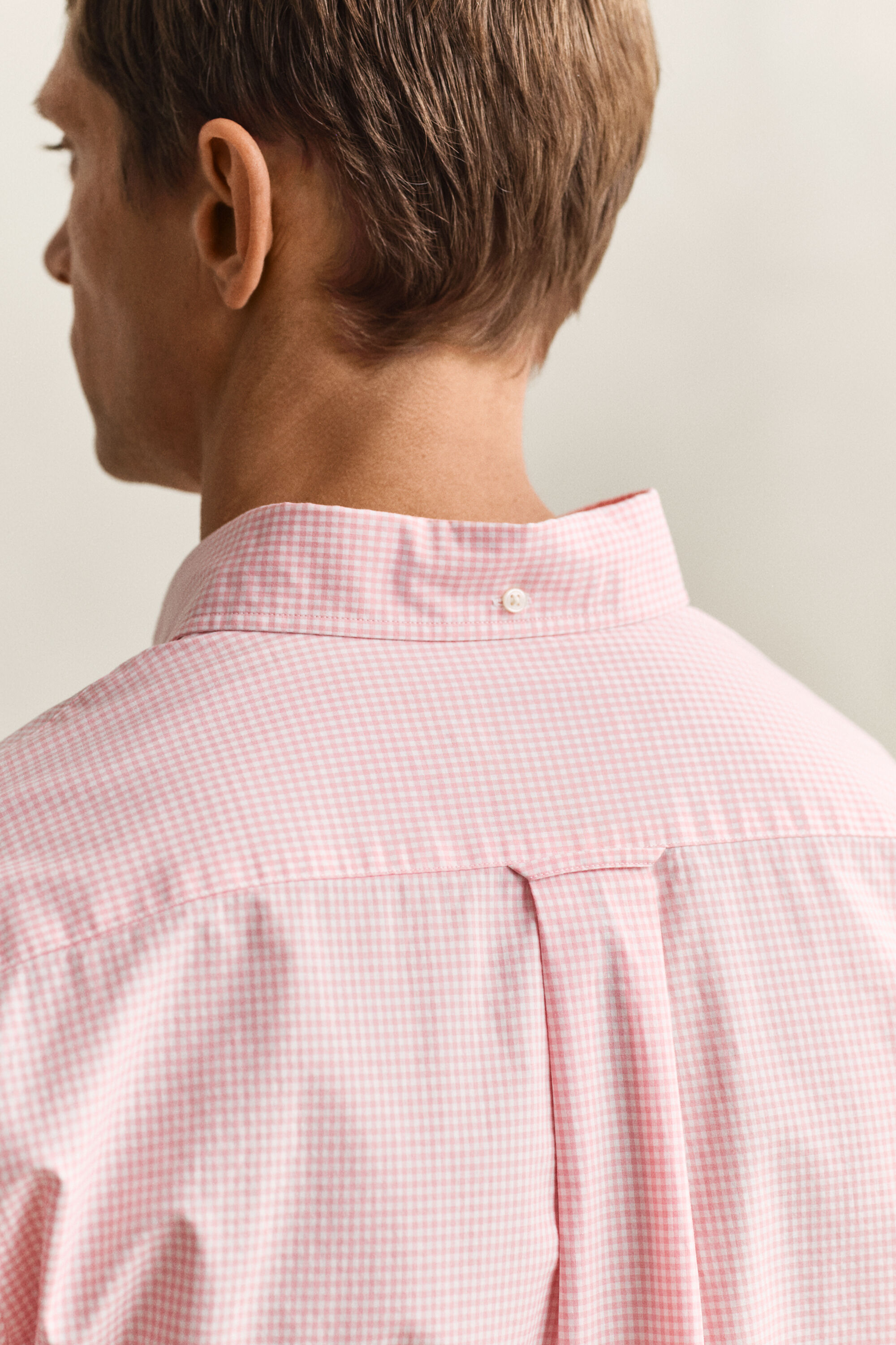 Gingham Classic Poplin Shirt
