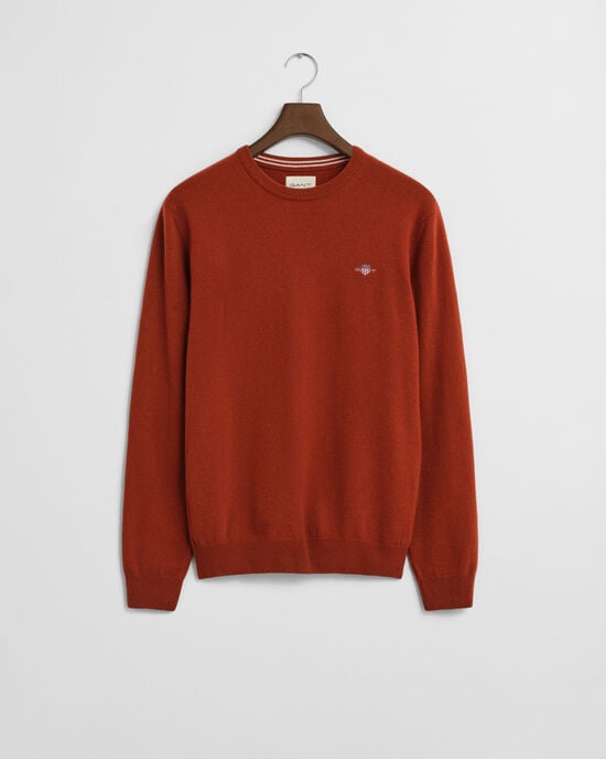 Superfine Lambswool Crew Neck Sweater