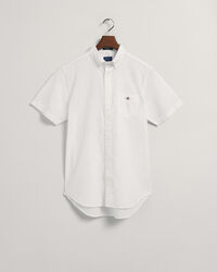 Regular Fit Cotton Linen Short Sleeve Shirt
