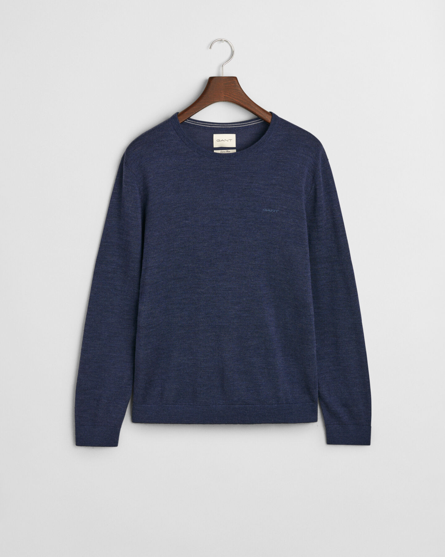 Extra Fine Merino Wool Crew Neck Sweater