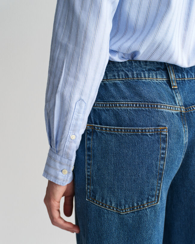 Regular Fit Striped Archive Oxford Shirt