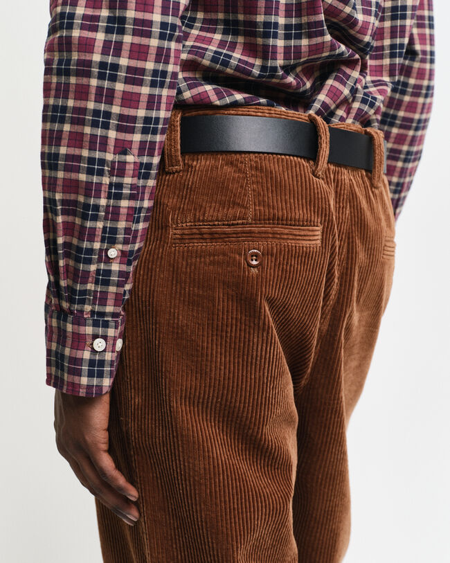 Regular Fit Checked Light Twill Shirt