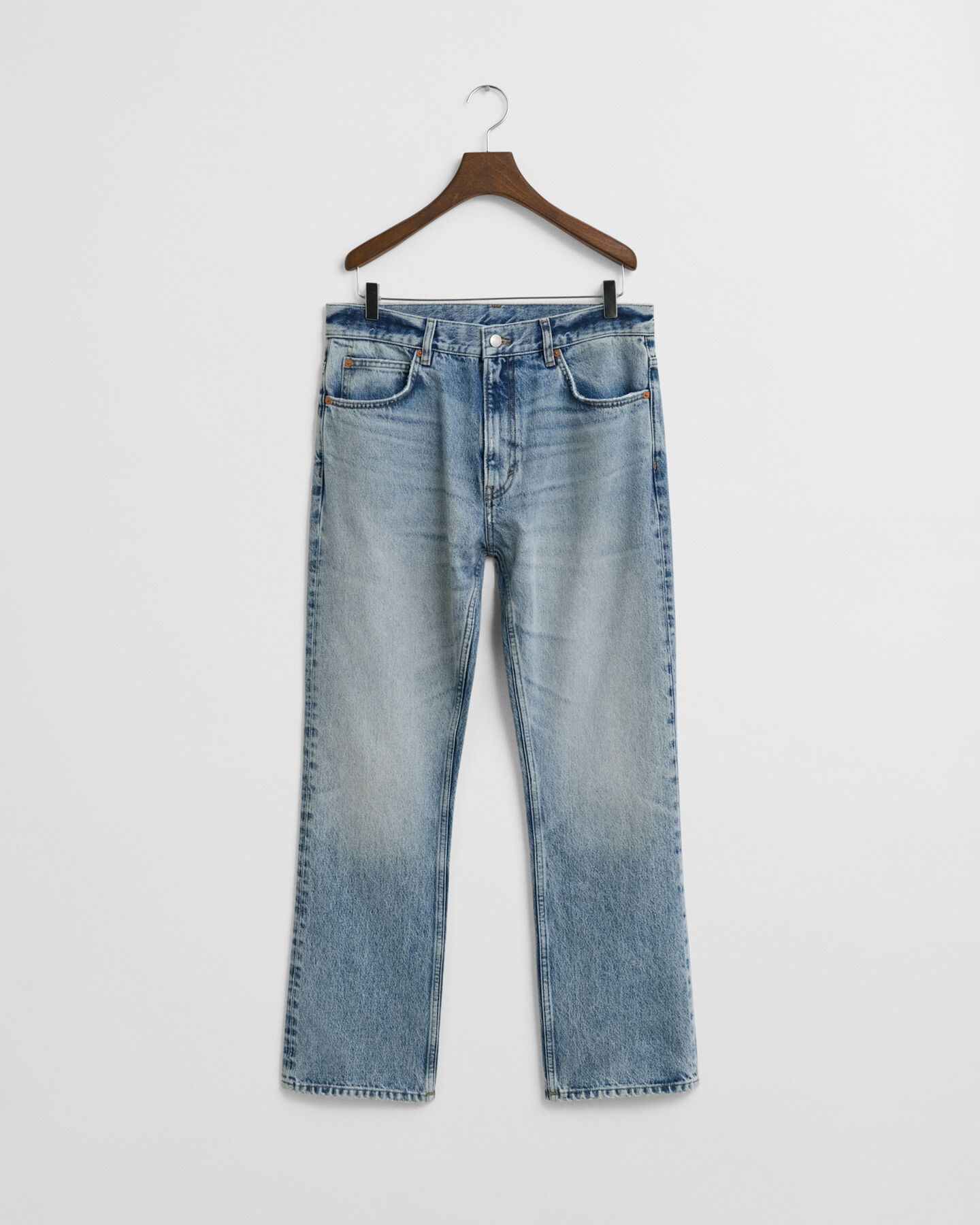 Vintage Washed Bootcut Jeans