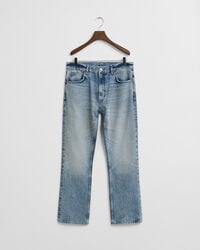 Vintage Washed Bootcut Jeans