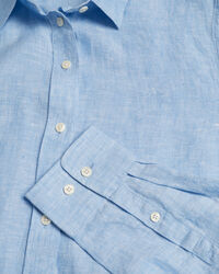 Regular Fit Linen Chambray Shirt