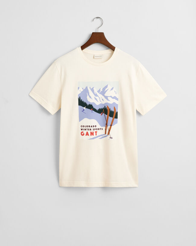 GANT Winter Sports Graphic T-Shirt