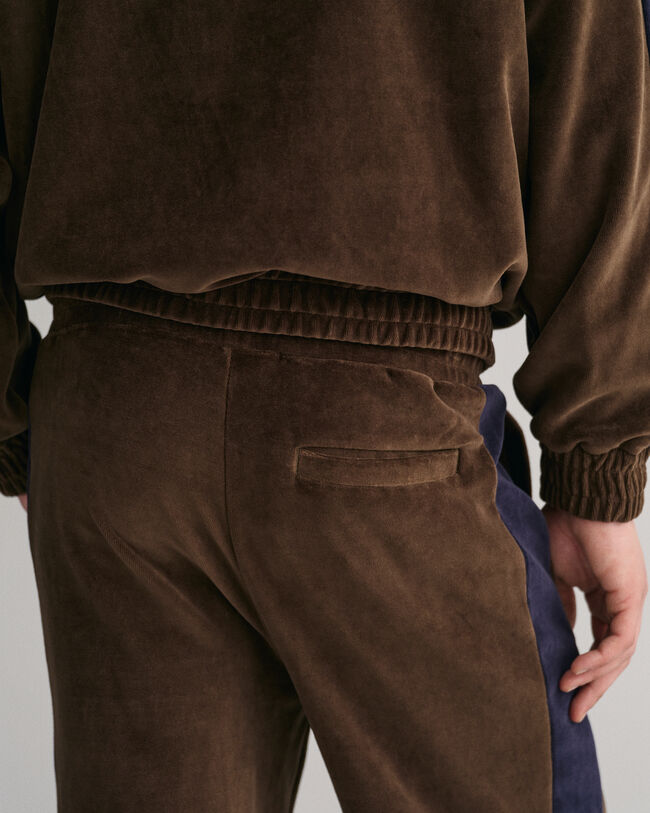 Velour Track Pants