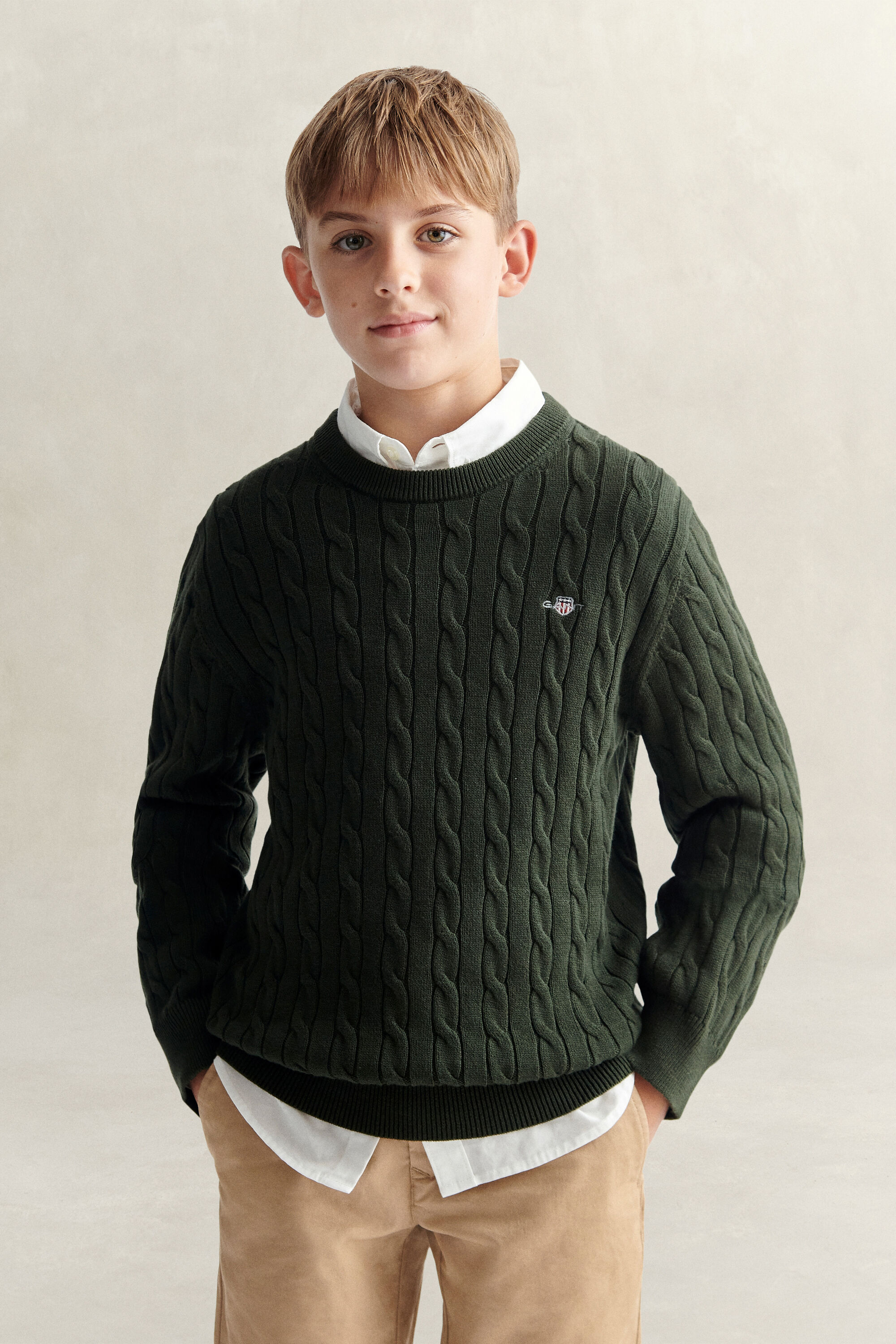 Teen Boys Shield Sweater