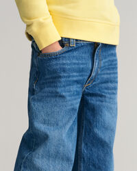 Girls Wide Leg Jeans