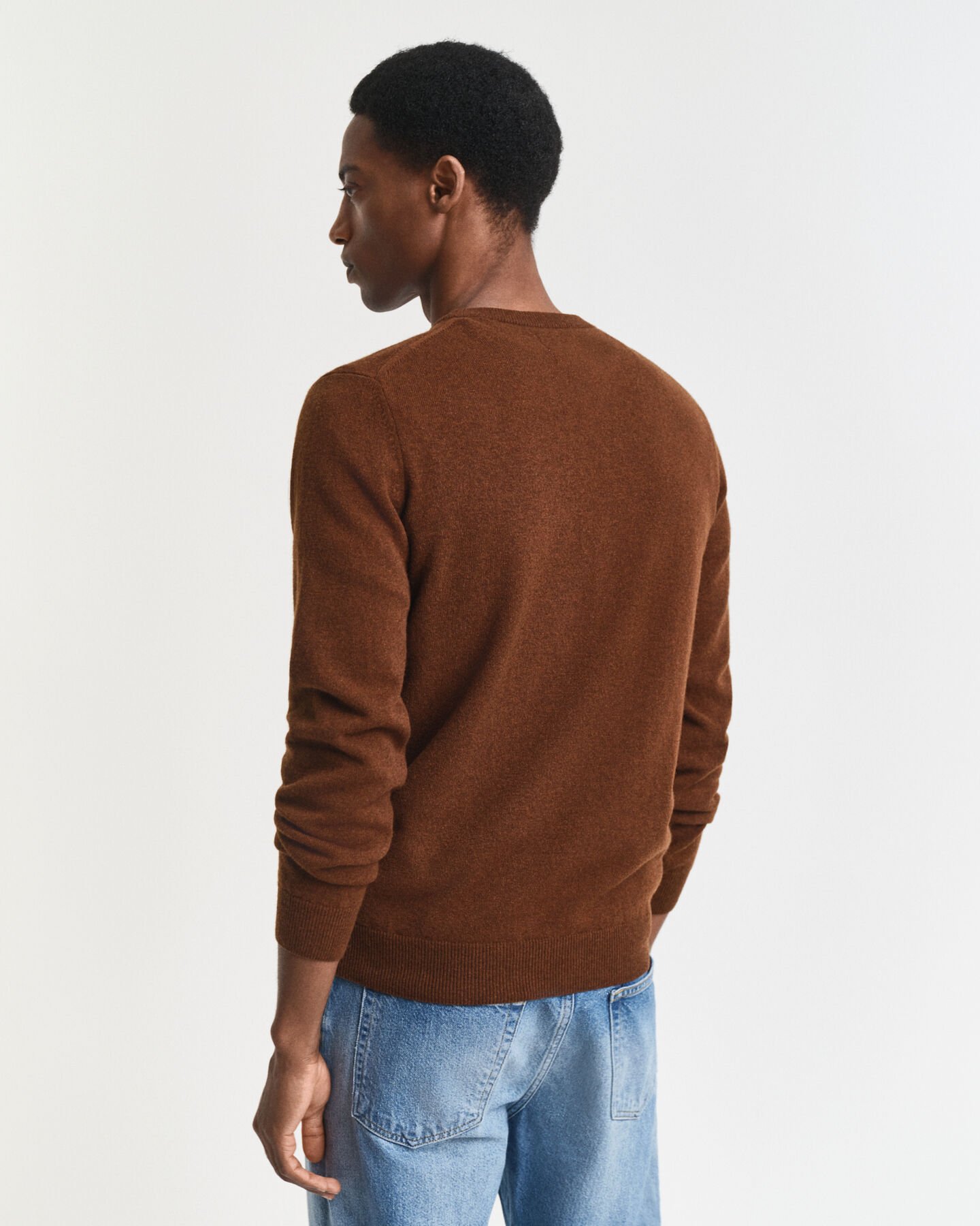 Superfine Lambswool Crew Neck Sweater