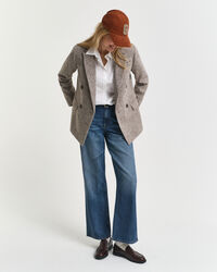 Regular Fit Textured Wool Blazer