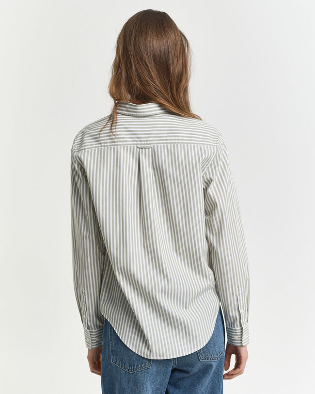 Regular Fit Classic Striped Poplin Shirt