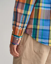 Regular Fit Colorful Madras Shirt