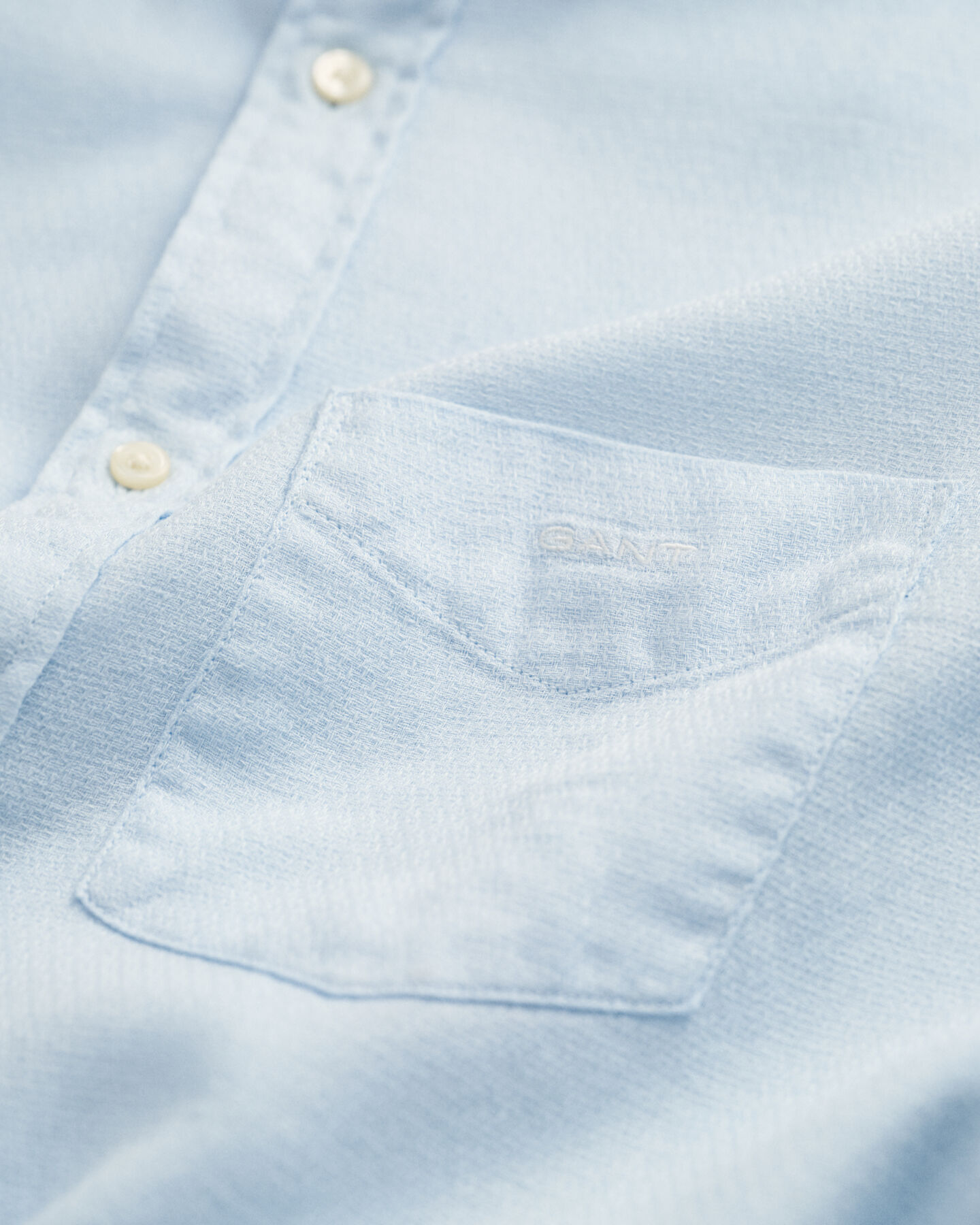 Regular Fit Textured Cotton Linen Shirt
