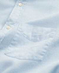 Regular Fit Textured Cotton Linen Shirt