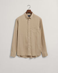 Regular Fit Garment-Dyed Lyocell Shirt