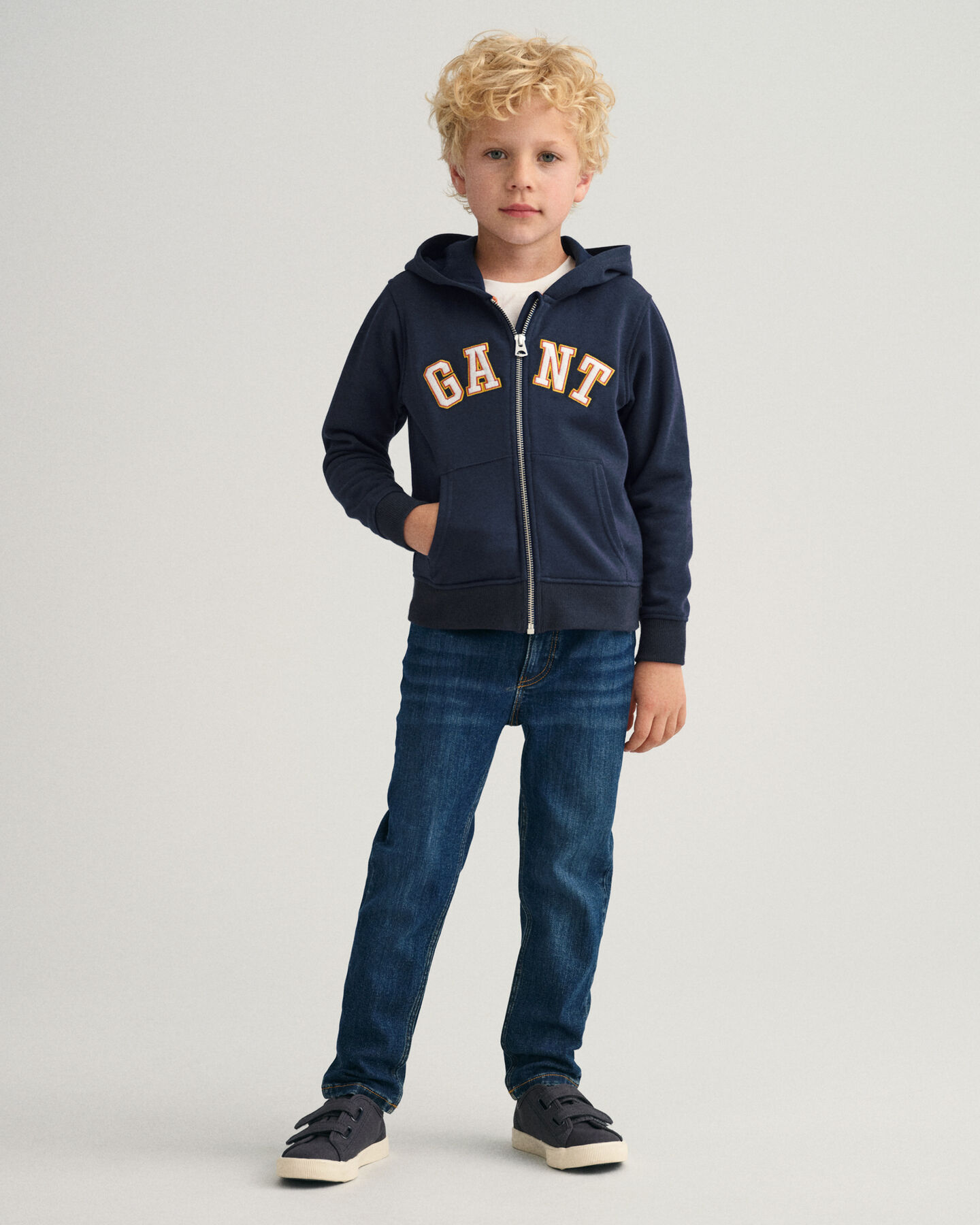 Boys Graphic Full-Zip Hoodie